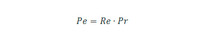 レイノルズ数Reとプラントル数Prを用いたペクレ数計算式