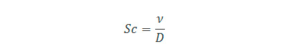 シュミット数計算式