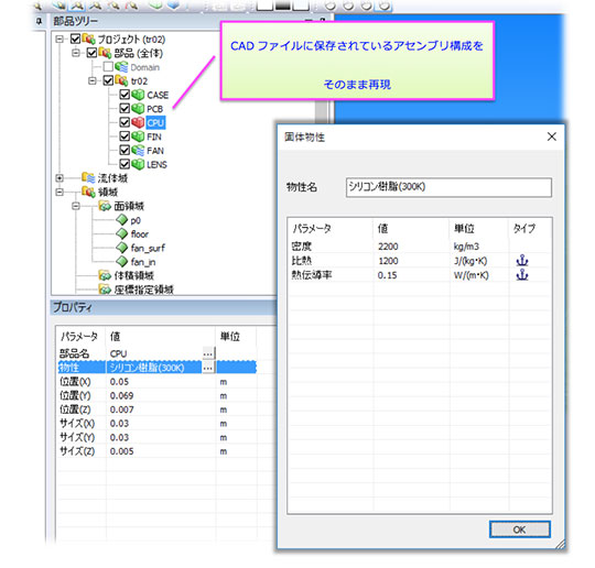 CADライクなGUIと操作性